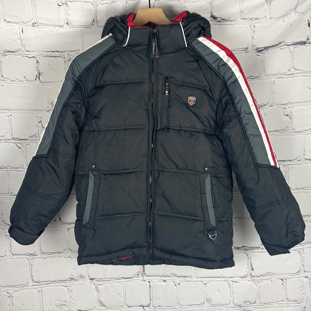NWOT Protection System Winter Hoodie Jacket  Youth Boys Sz 10/12 M
